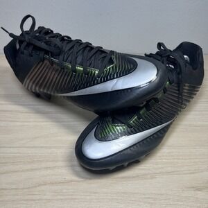 Nike Vapor Speed 2 TD Low Men's 11 Football Cleats Black Iridescent 833380-001